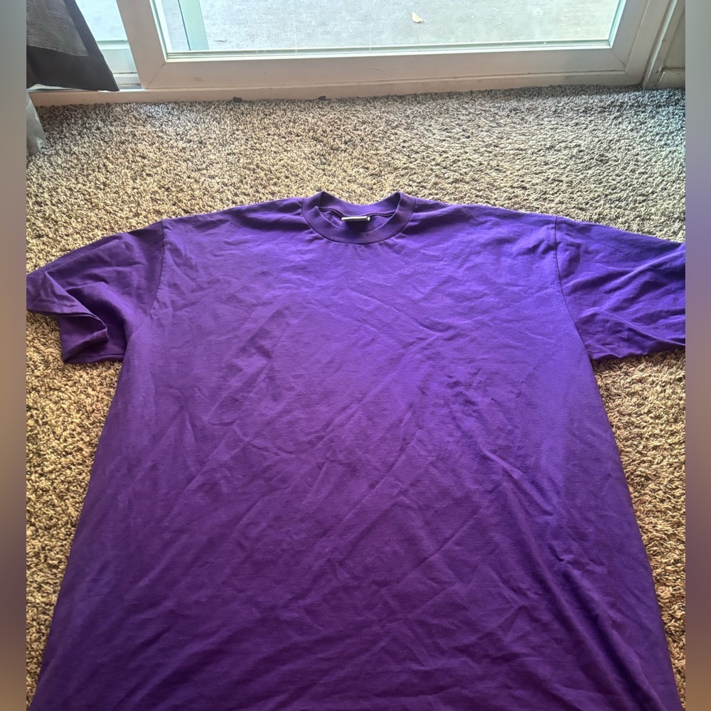 Vibrant Purple Short Sleeve Tee never worn